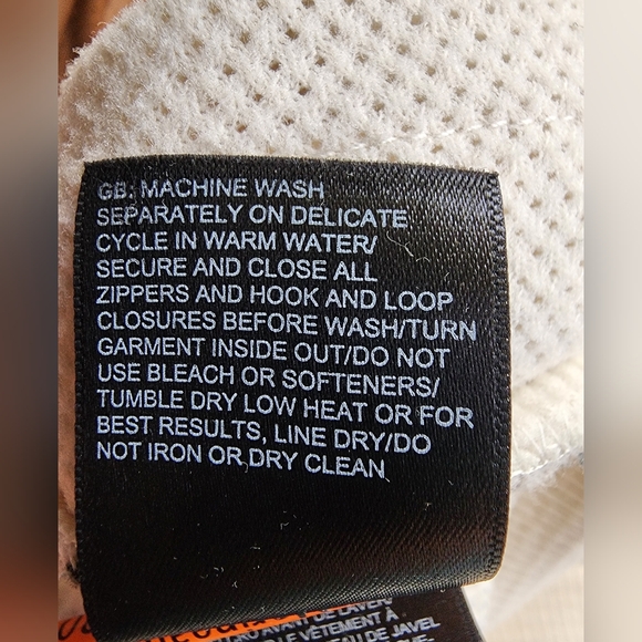 The North Face Jacket Campshire Hooded Fleece Sherpa Jacket Cream Small Petite - Picture 7 of 8